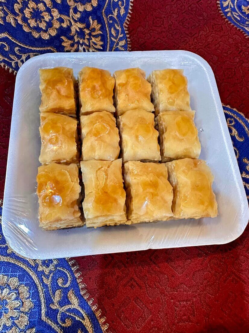 Bandeja de Doce Árabe