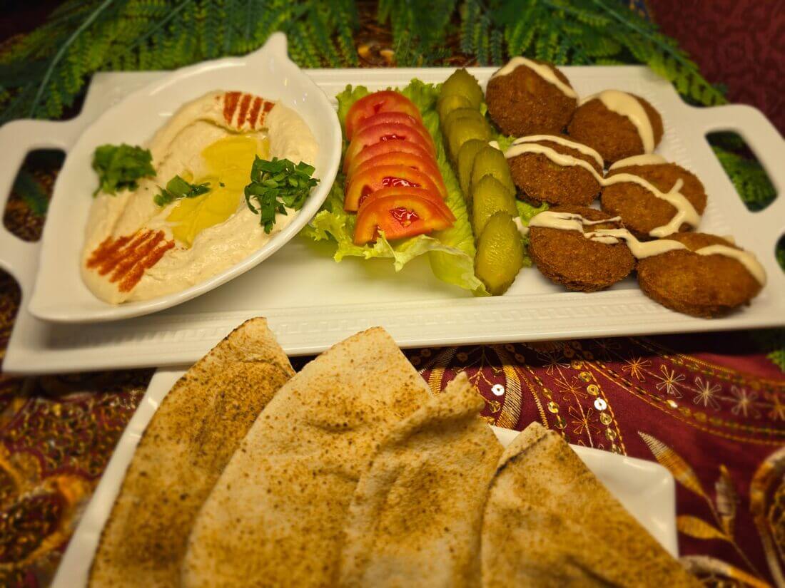 Falafel no Prato